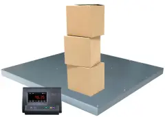 1. x 1. m 2000 kg Karbon Çelik Endüstriyel Zemin Terazisi Gebze Tartı