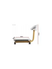 100 kg Şarjlı Elektronik Terazi – 5 gr Hassasiyet