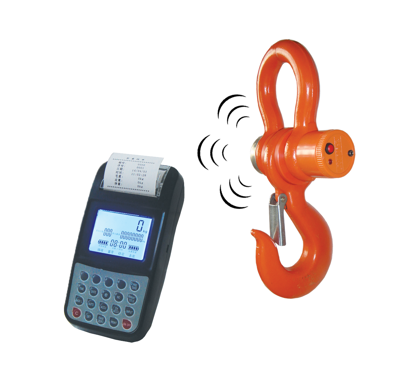 TEM SH-WD 10000 KG Kablosuz Vinç Baskülü – Yüksek Kapasiteli, Güvenli ve Profesyonel Tartım Çözümü