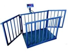CANLI HAYVAN BASKÜLÜ 4 LOADCELL TEK ŞASE KÜÇÜK BAŞ BASKÜL