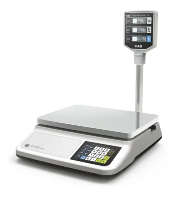 CAS PR-II P LCD/LED (FİYAT HESAPLAMLI TERAZİ)